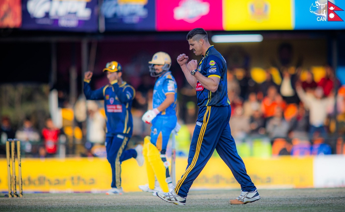 एनपिएल : बसिर अहमद बने अर्धशतक जोड्ने १३औँ खेलाडी