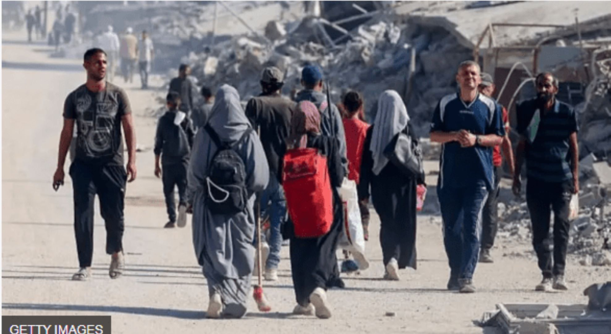 गाजाका हजारौं विस्थापितहरू सुरक्षित आश्रयको खोजीमा : युएनआरडब्लुए