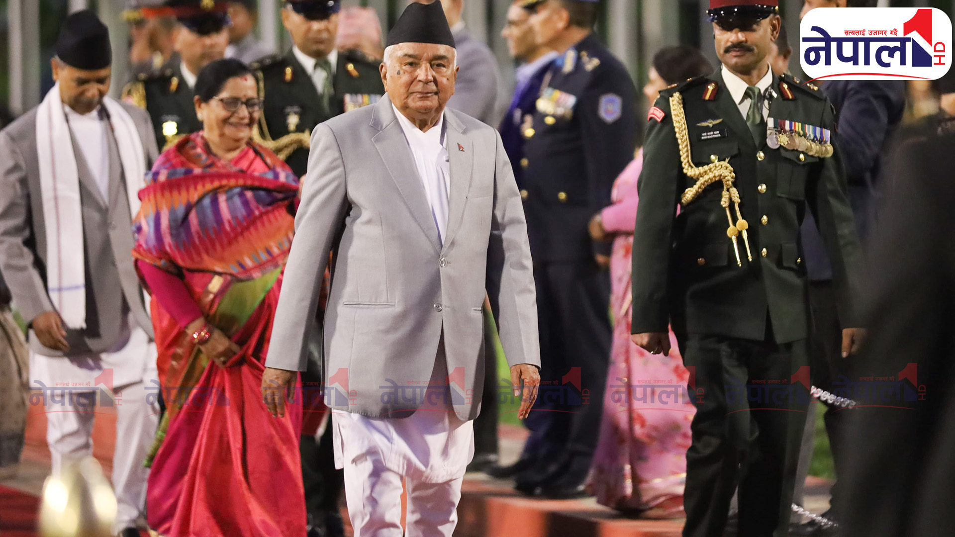 राष्ट्रपति पौडेल कतारबाट स्वदेश फिर्ता, तस्बिरहरू