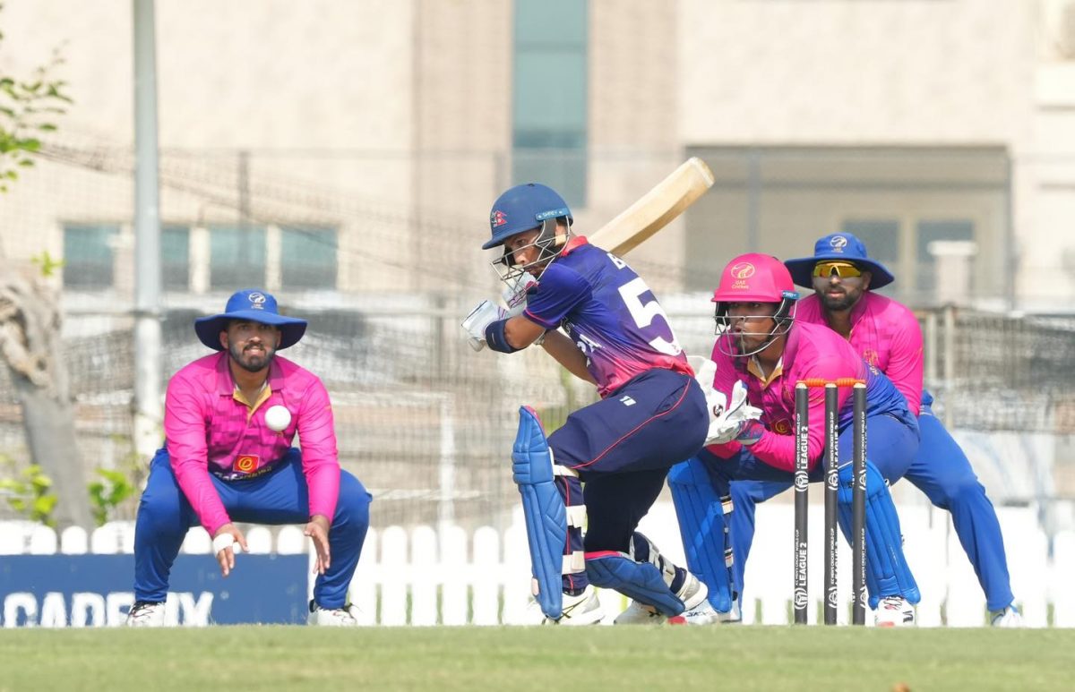 नेपालले यूएईलाई दियो २४० रनको लक्ष्य