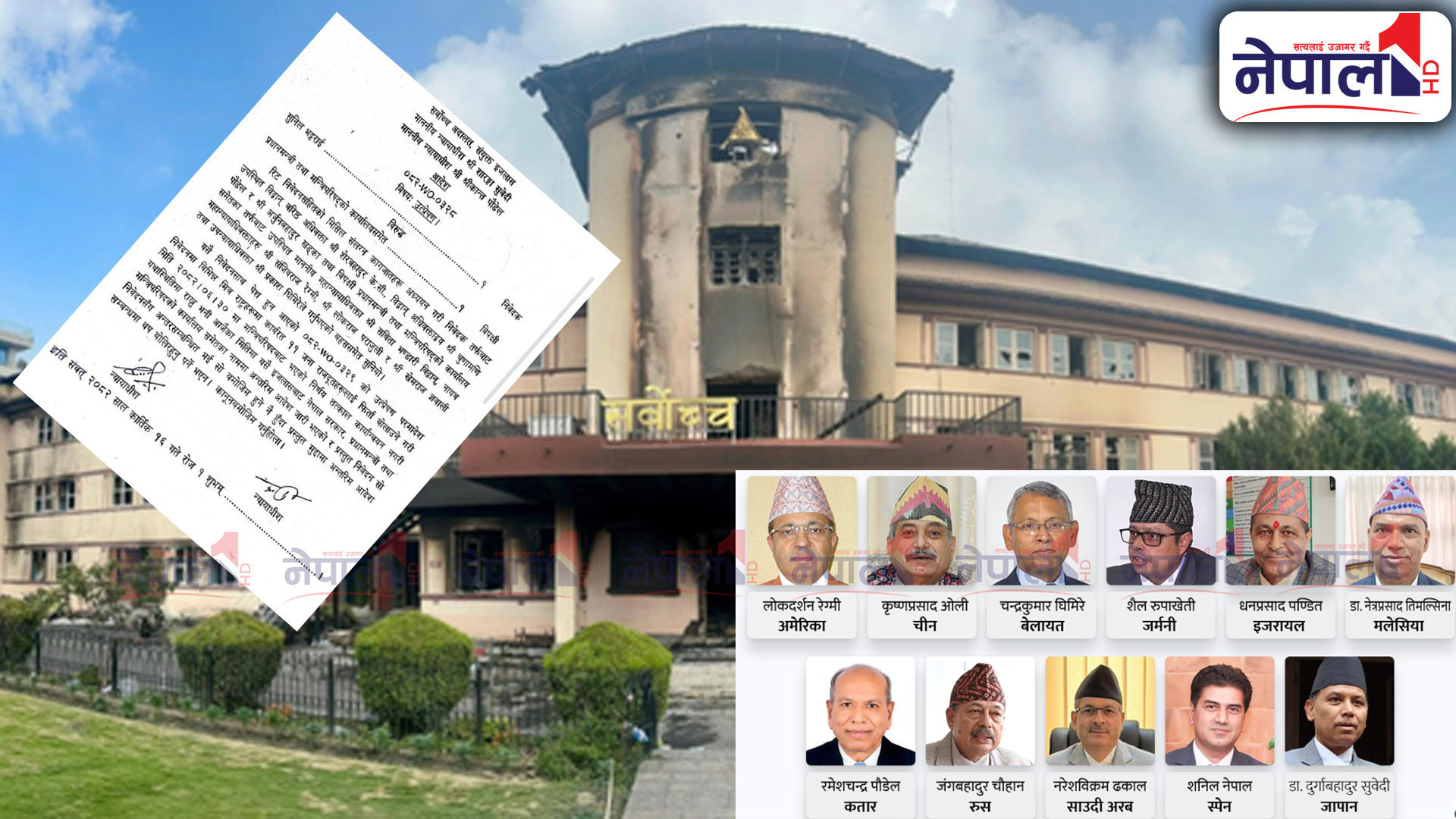 राजदूत फिर्ता बोलाउने सरकारको निर्णयविरुद्ध अन्तरिम आदेश