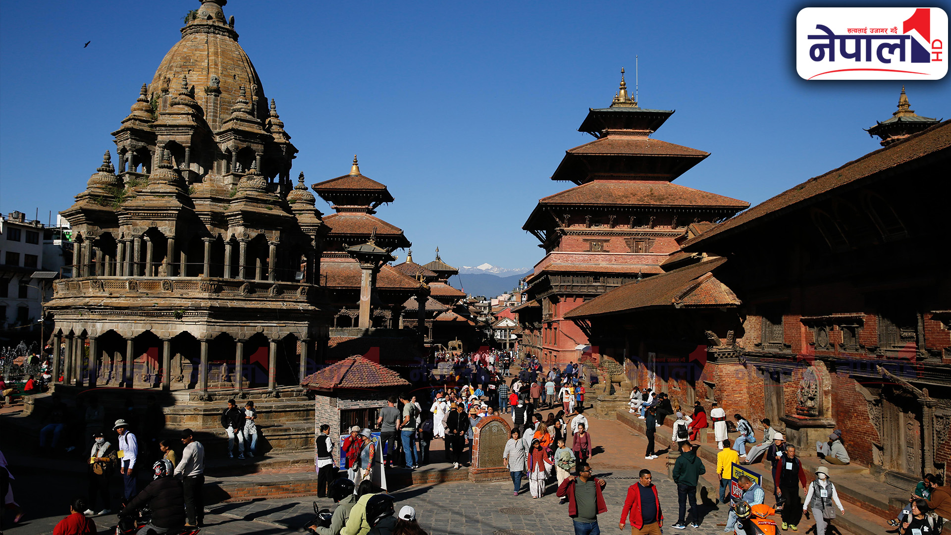 पाटन दरबार क्षेत्र सवारीसाधनमुक्त (तस्बिरहरू)