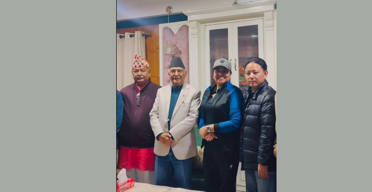 एमालेमा फर्किनुअघि झाँक्री र श्रेष्ठले भेटे ओली