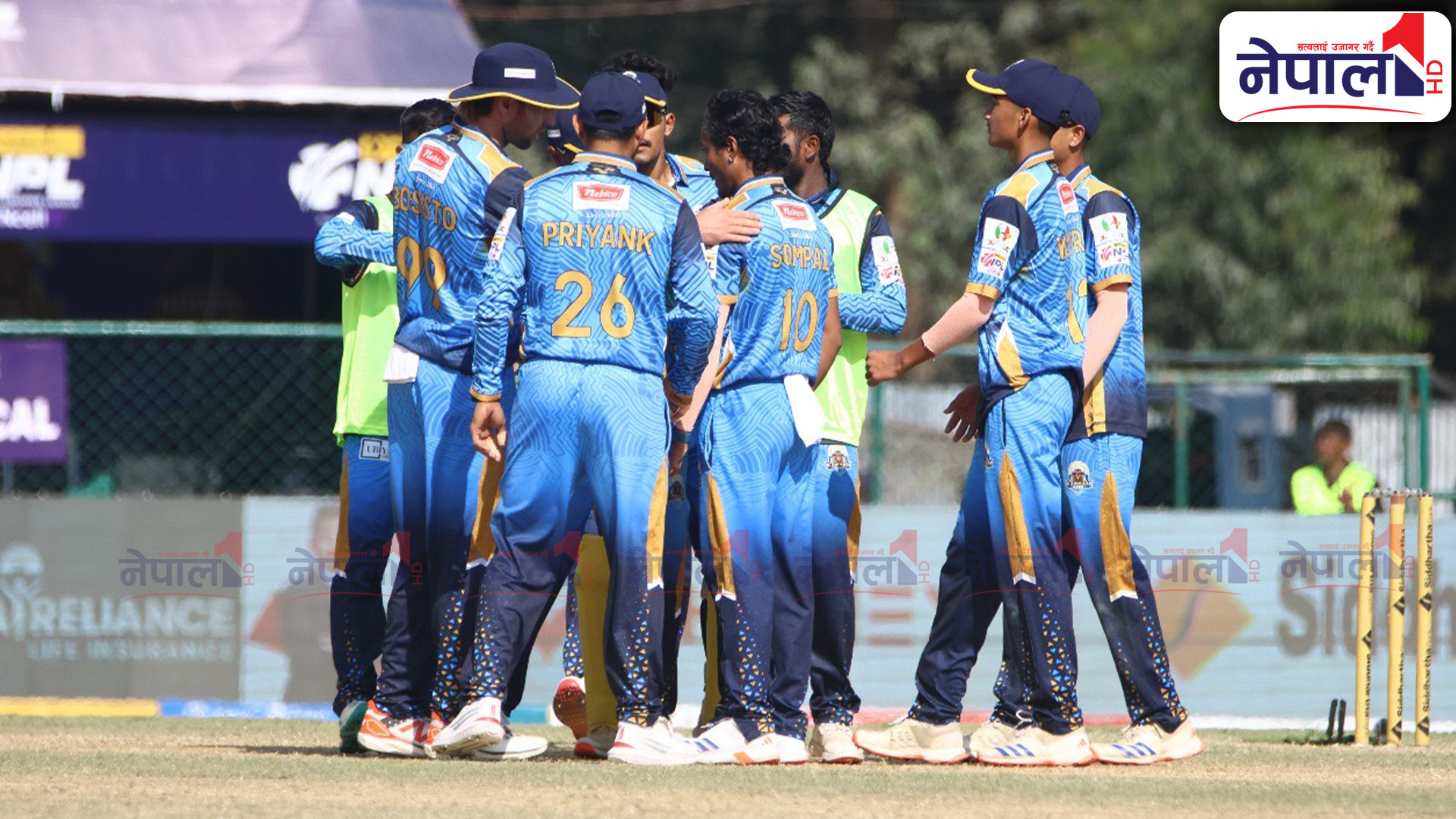 लुम्बिनीले कर्णालीलाई दियो १५७ रनको लक्ष्य