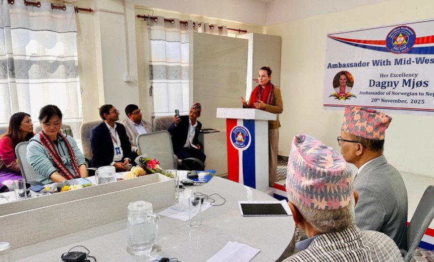‘उच्च शिक्षा विकासमा नेपाल–नर्वेको सहकार्य निरन्तर हुन्छ’:राजदूत डाग्नी म्योस