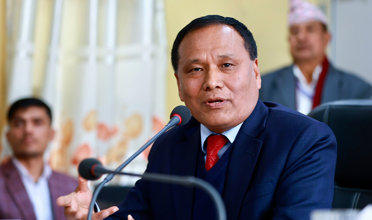 मुलुक निर्वाचनमय भएको छ, निर्वाचन हुन्छ : मन्त्री घिसिङ