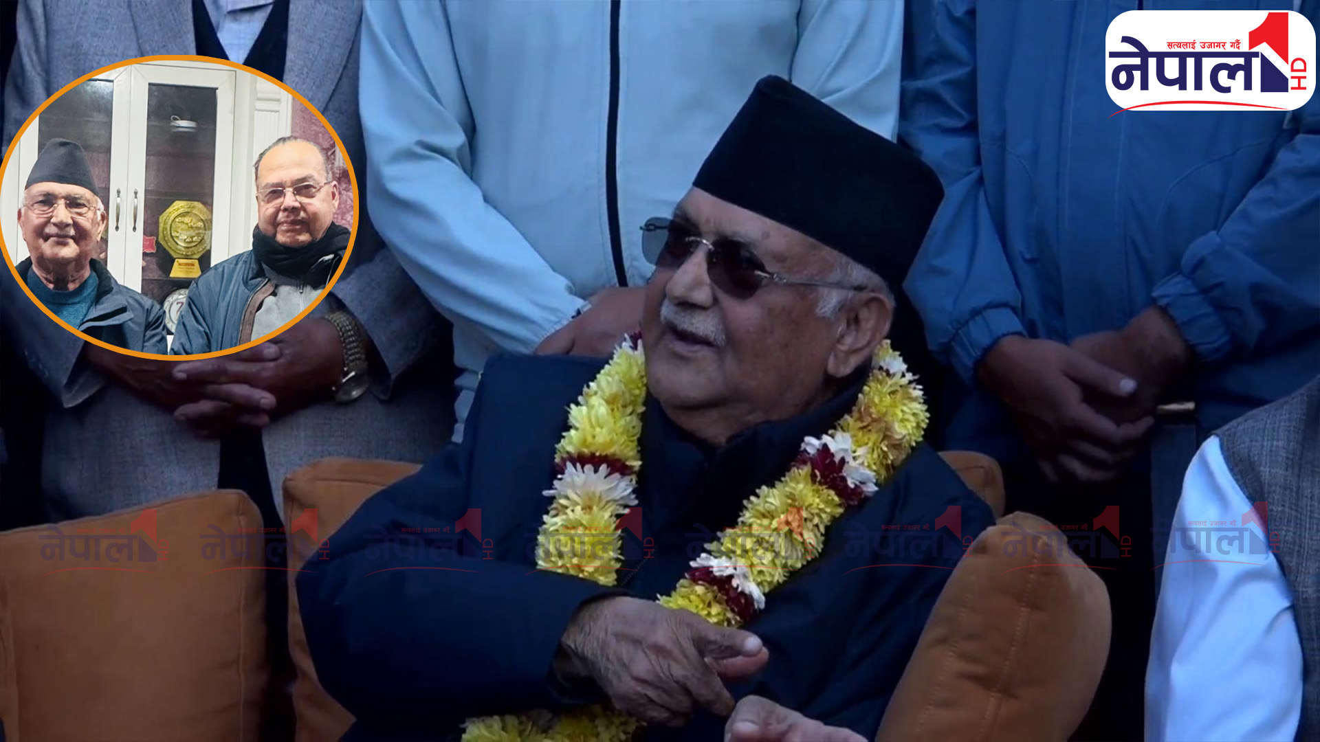 माधव नेपालले पार्टी बनाउन नसकेर प्रचण्डकहाँ गएको ओलीको टिप्पणी