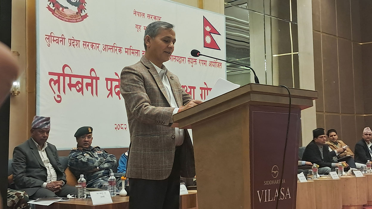 निर्वाचन हुँदैन भन्नेलाई कामबाट जवाफ दिन्छौं : गृहमन्त्री अर्याल