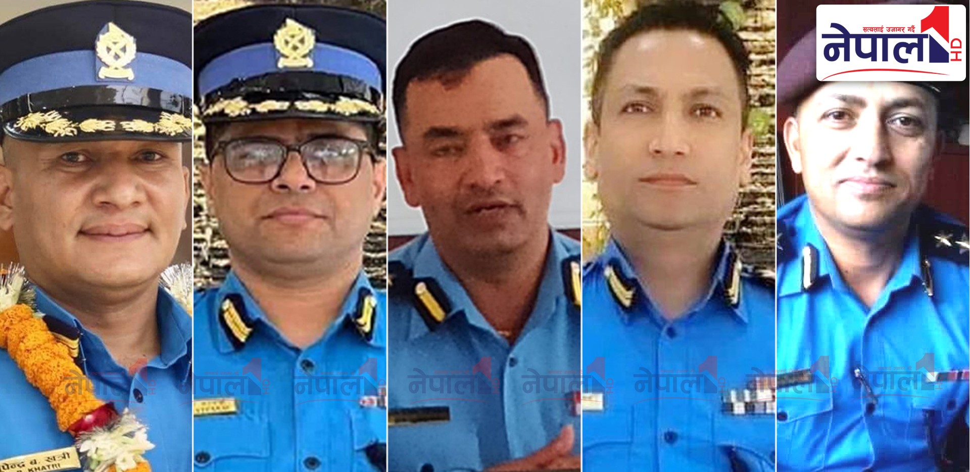 प्रहरीका पाँच जना डीआईजीमा बढुवा, को कहाँ खटिए ?