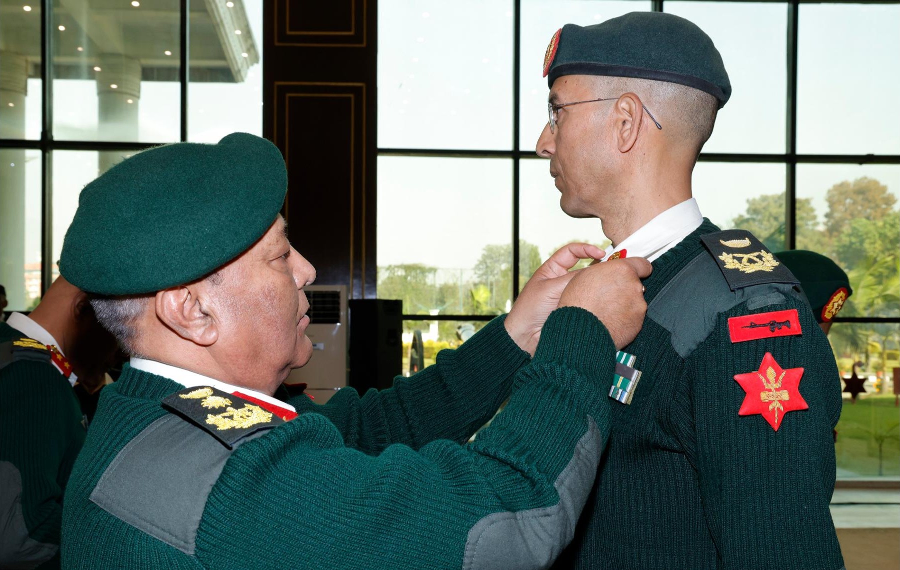 उपरथी भण्डारीलाई दर्ज्यानी चिह्न