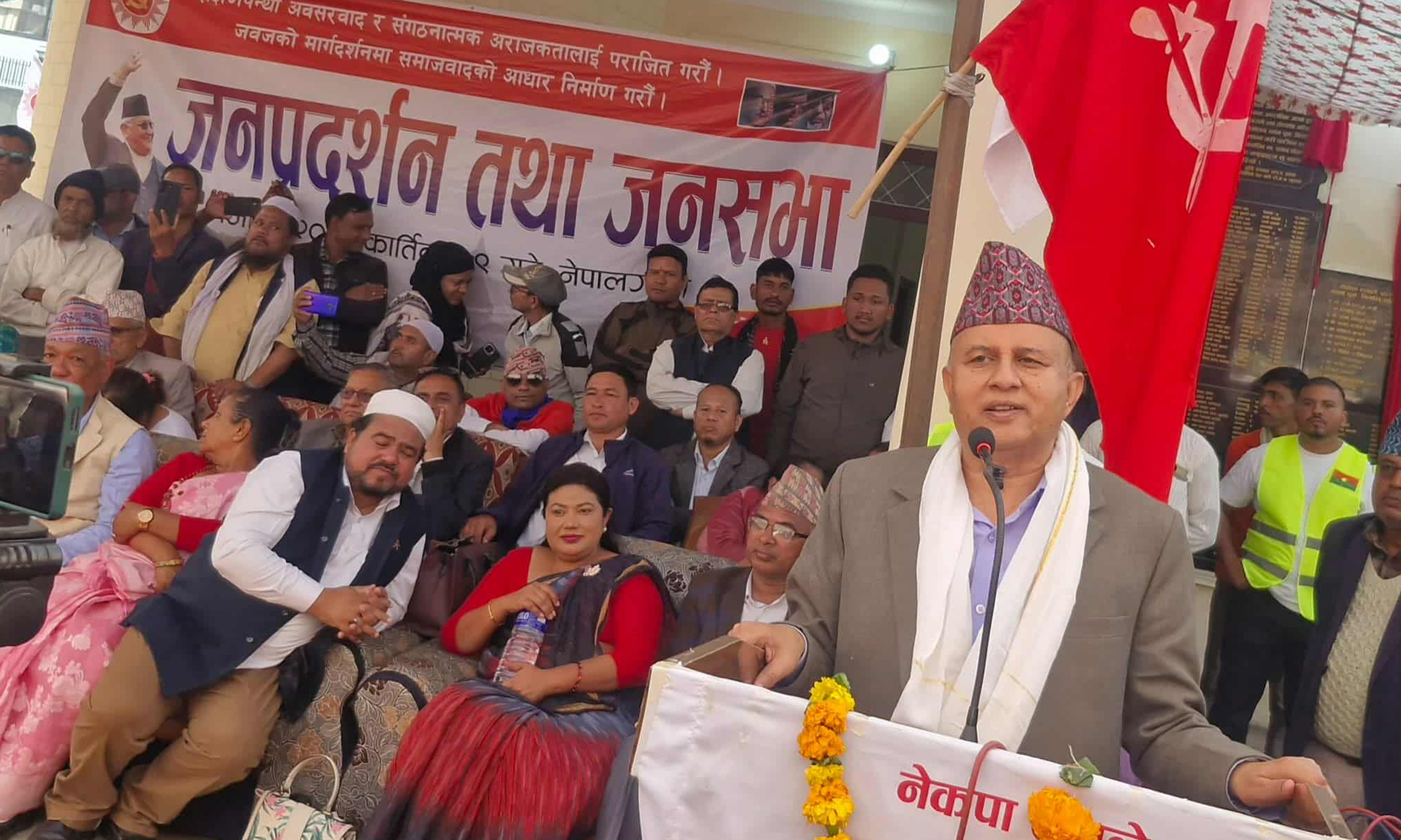 मैदानले प्रमाणित गर्‍यो, एमाले बाहेक विकल्प छैन : शंकर पोखरेल