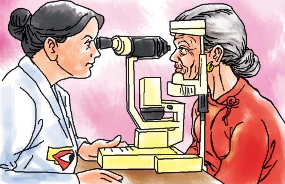 आँखा शिविरबाट २४२ जना लाभान्वित