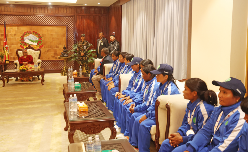 दृष्टिविहीन महिला टी–२० विश्वकपमा उपविजेता टोलीलाई प्रधानमन्त्री कार्कीको बधाई