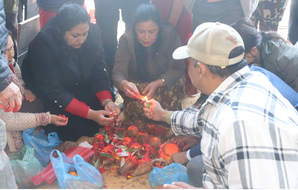 साततले दरबार र तलेजु मन्दिरको पुनःनिर्माण सुरु