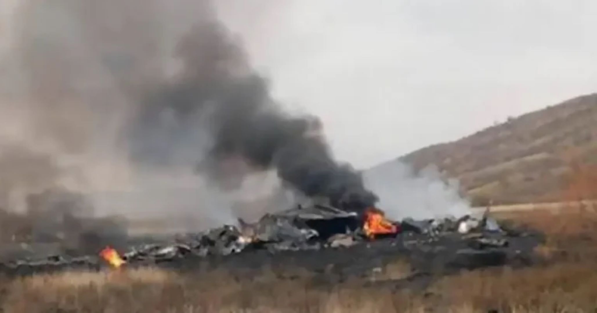 जर्जियामा टर्कीको सैन्य विमान दुर्घटना, २० जनाको दुःखद मृत्यु