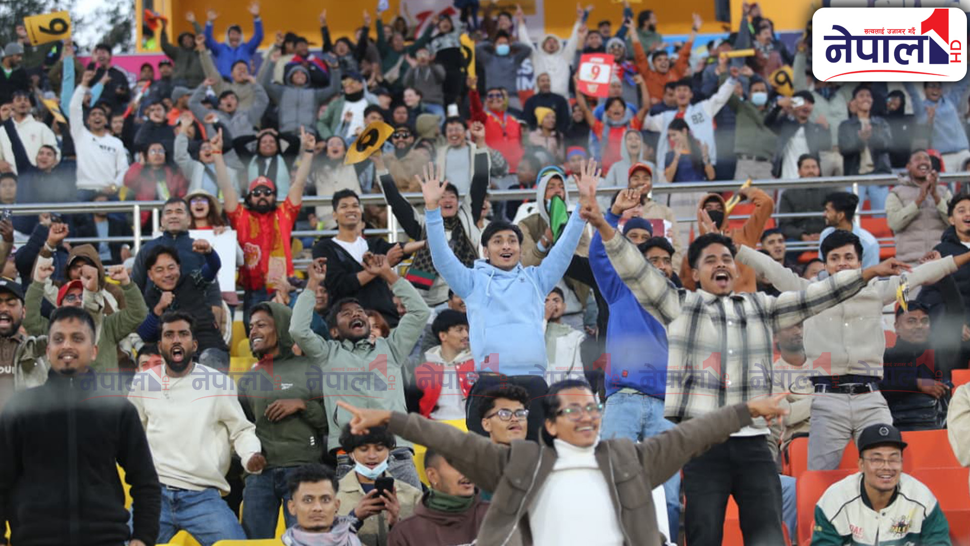 कीर्तिपुरमा क्रिकेटप्रेमी (तस्बिरहरू)