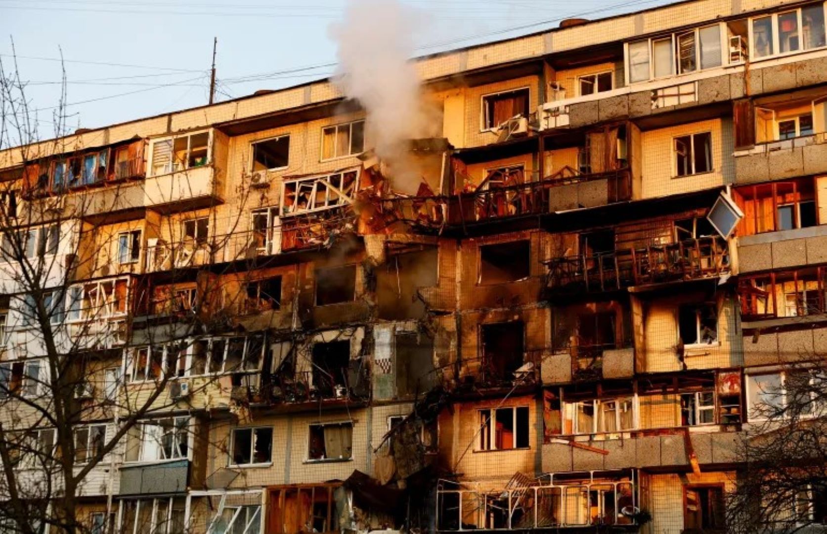 किएभमा ‘ठूलो’ रूसी आक्रमण, एकको मृत्यु, दर्जनौँ घाइते