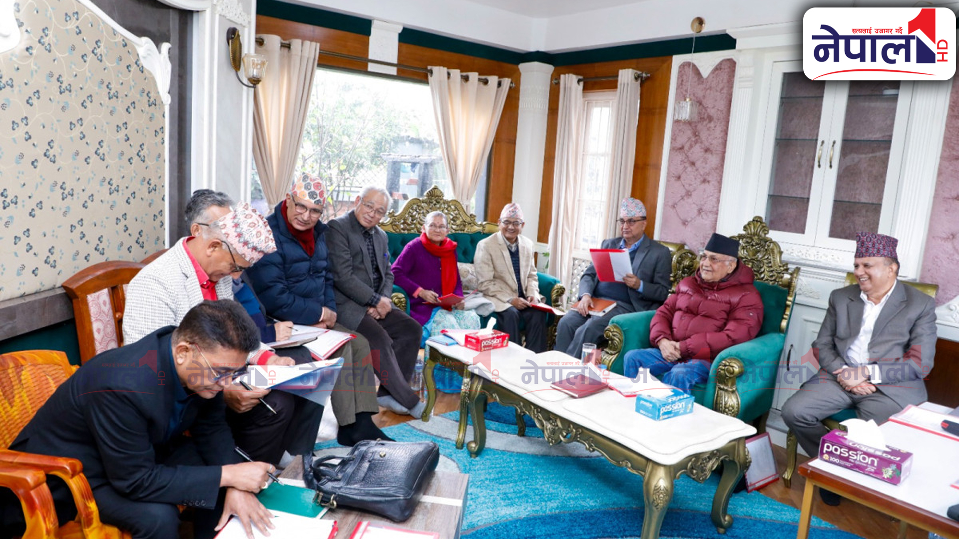 एमाले सचिवालय बैठक शुरु (तस्बिरसहित)