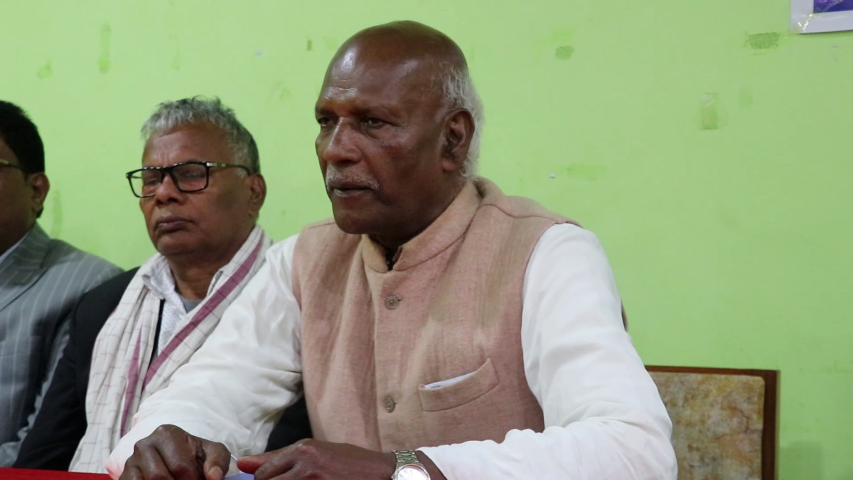 नेपाली कम्युनिष्ट पार्टीले मंसिर २० गते जनकपुरधाममा एकताको सन्देश सभा गर्ने