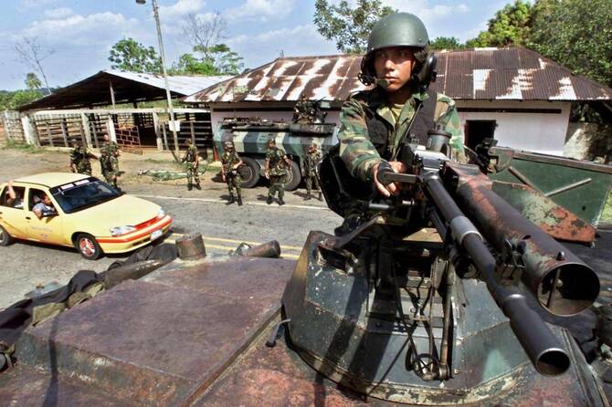 अमेरिकामा १८ जना कोलम्बियाली सैनिक अपहरण