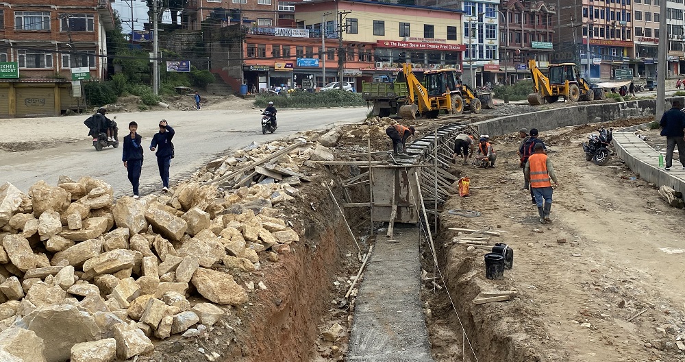 अरनिको राजमार्गः साँगा–धुलिखेल सडक स्तरोन्ती तीब्र