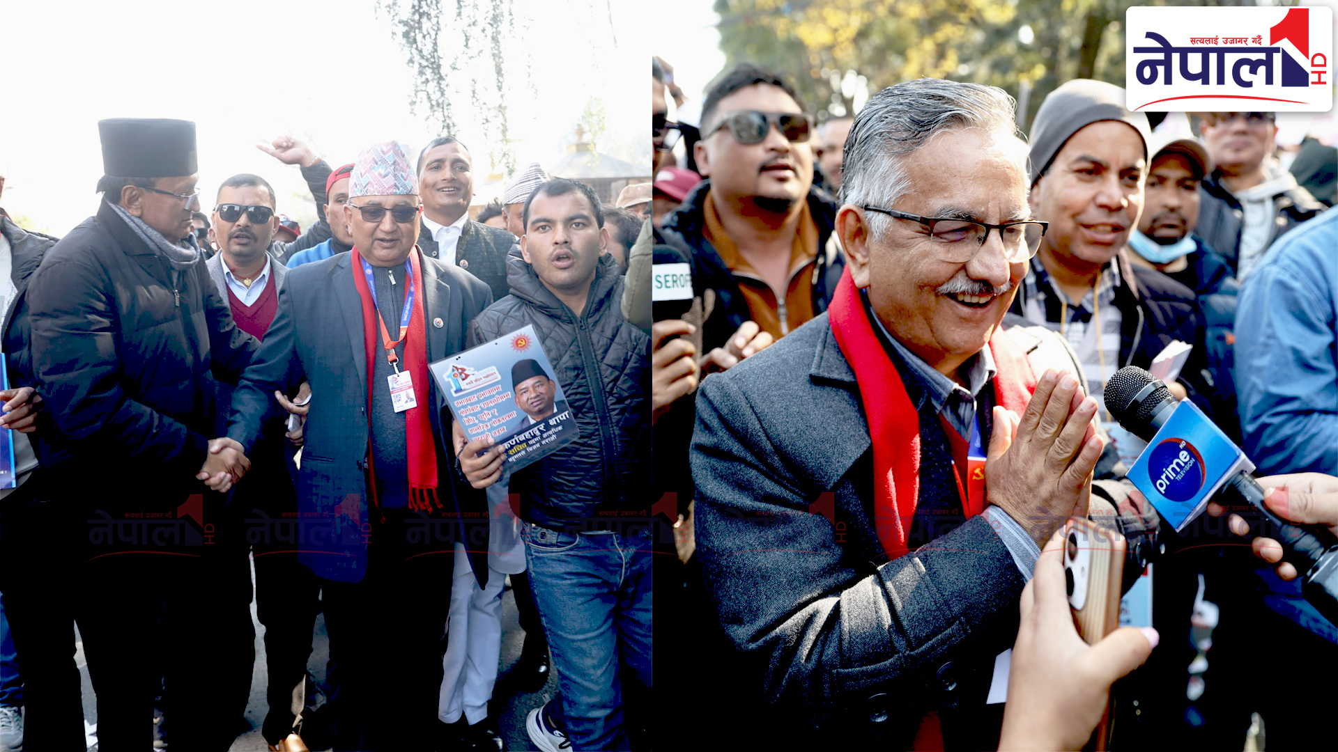 मतदानस्थल पुगे ईश्वर–सुरेन्द्र, के गर्दैछन् ओली ?