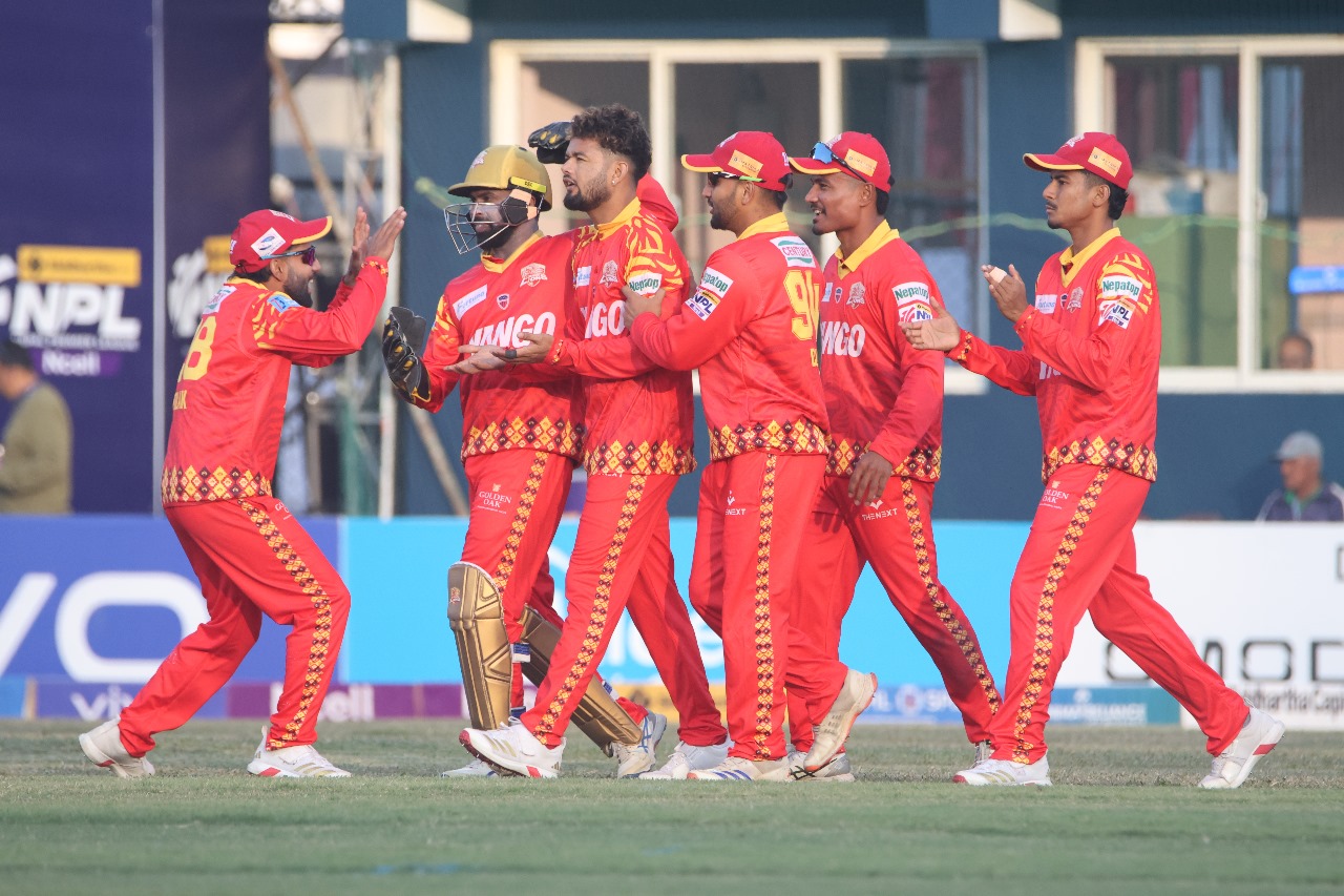 एनपिएल : लुम्बिनी दोस्रो क्वालिफायरमा प्रवेश, काठमाडौँ बाहिरियो