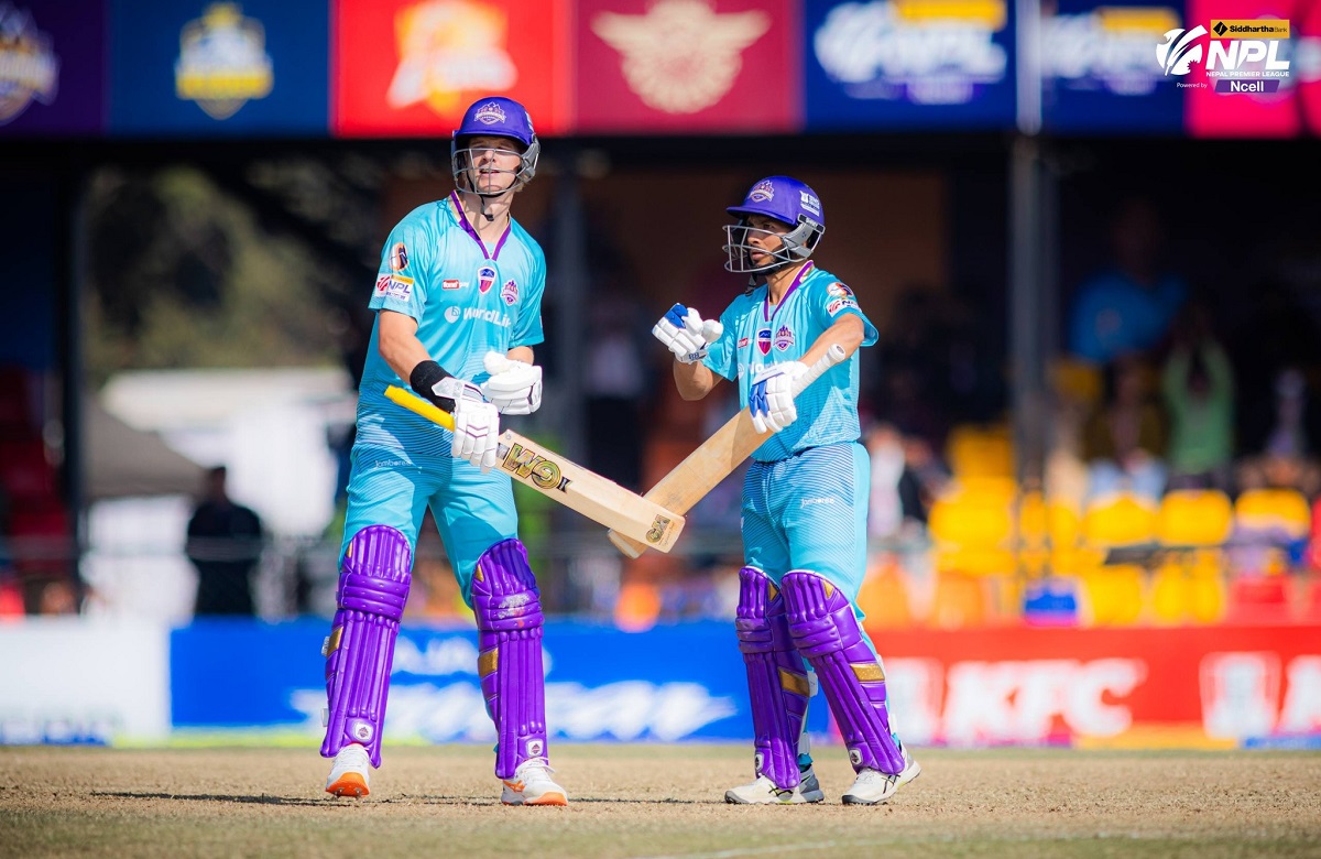 काठमाडौंले पोखरालाई दियो १६६ रनको लक्ष्य