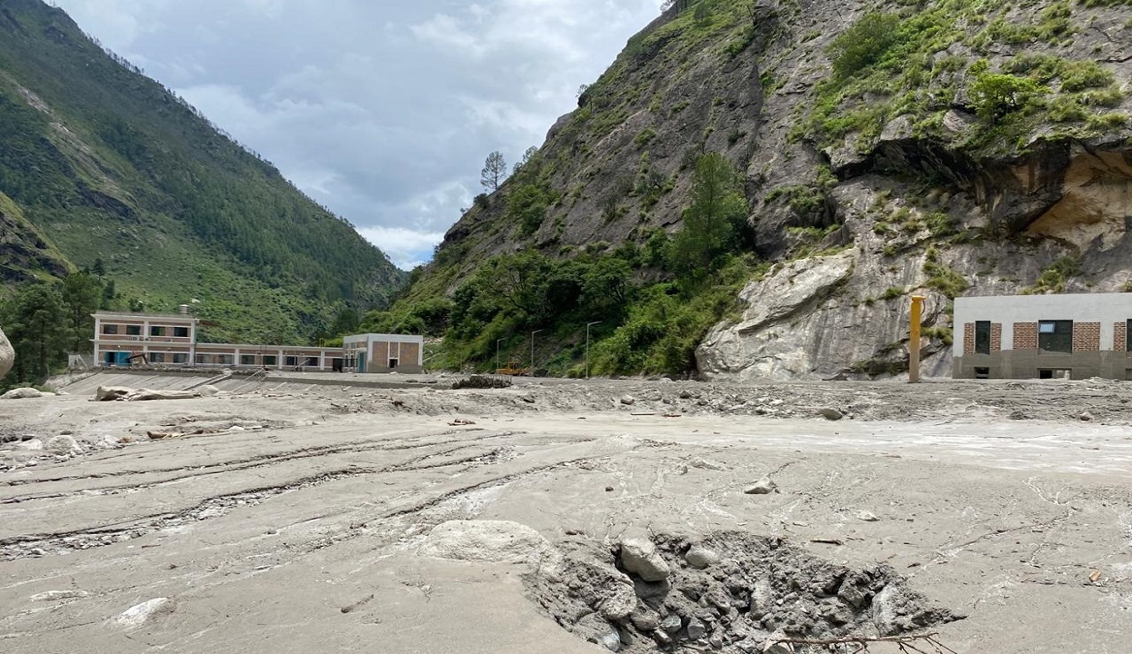 बाढीले क्षतिग्रस्त  रसुवागढी जलविद्युत मर्मतपछि सञ्चालनमा