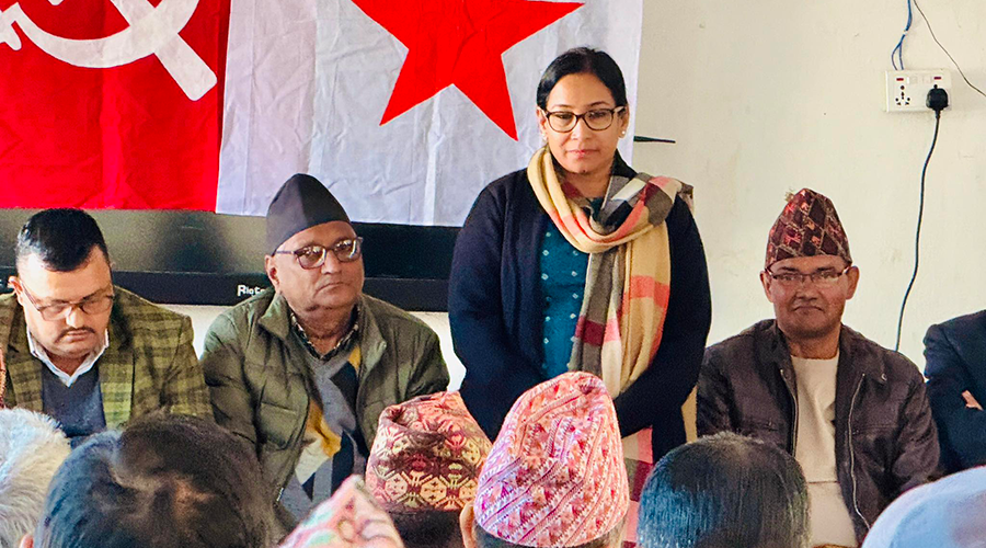 रेनु दाहाल चितवन–३ बाट सर्वसम्मत सिफारिस