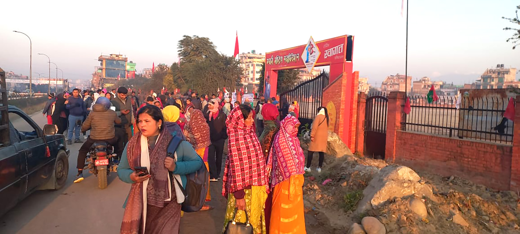 एमाले महाधिवेशन : आज यी स्थानबाट निस्कनेछ जुलुस