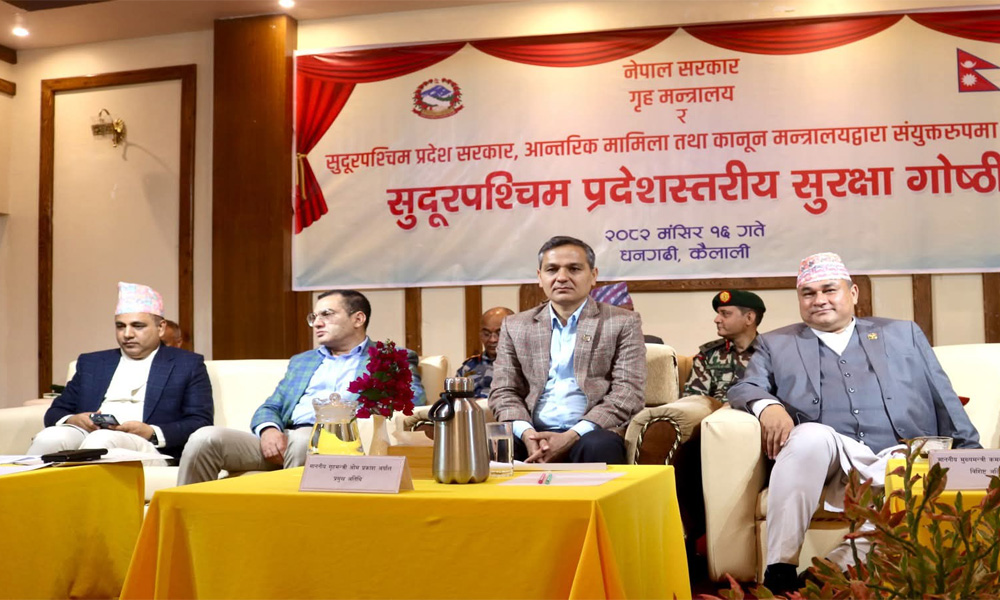 फरार कैदीबन्दी र लुटिएका हतियारले चुनाव प्रभावित हुँदैन : गृहमन्त्री अर्याल