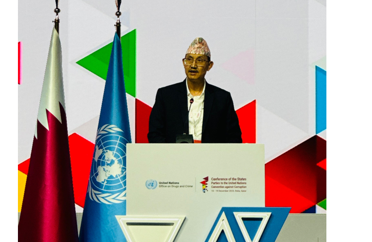 ‘नेपालले भ्रष्टाचारविरुद्ध शून्य सहनशीलताको कठोर नीति अवलम्बन गरेको छ’