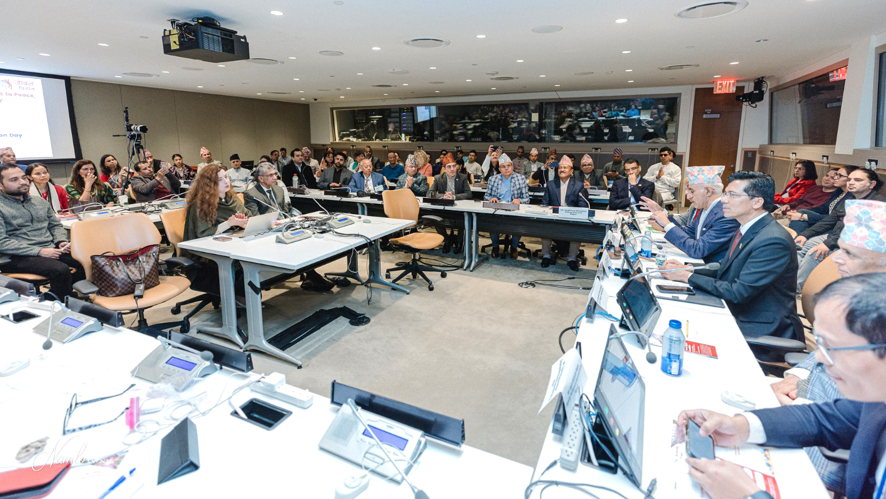 जीवन विज्ञानद्वारा संयुक्त राष्ट्रसङ्घमा ध्यानसम्बन्धी कार्यक्रम प्रस्तुत