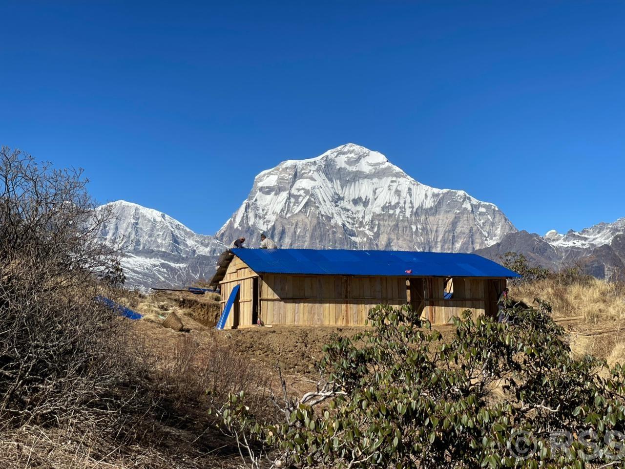 अब ओडारमा रात बिताउनु पर्दैन सोवाङधुरी पुग्ने पर्यटकले