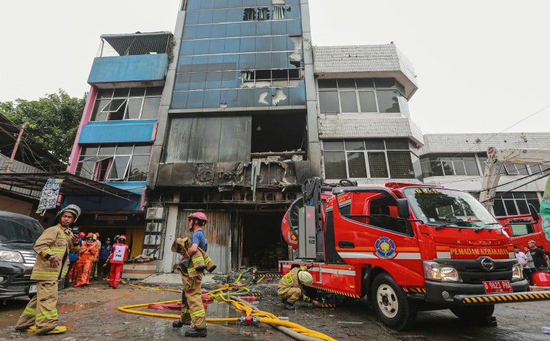 इन्डोनेसियाको राजधानीमा भीषण आगलागी, महिलासहित २२ जनाको मृत्यु