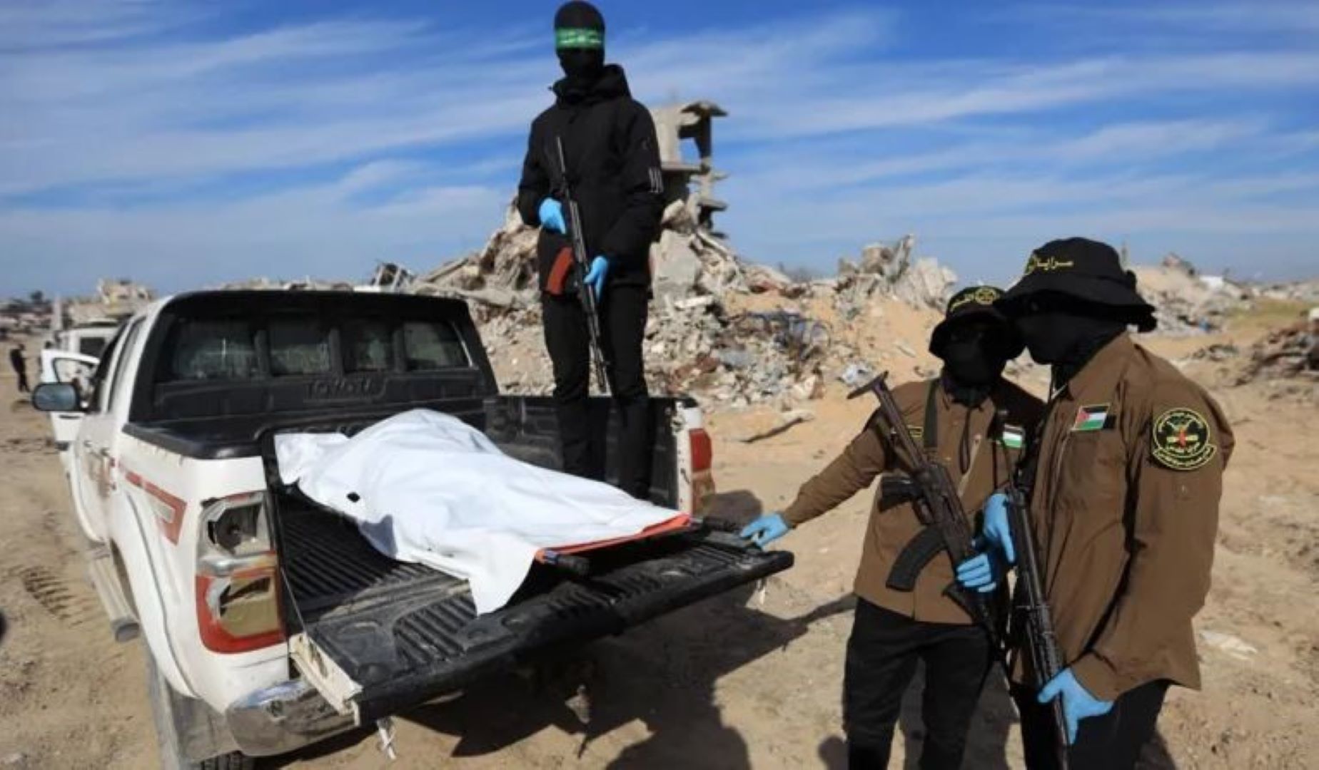 गाजाका सबै बन्धकको शव पहिचान गरिएको इजरायली सेनाको दावी