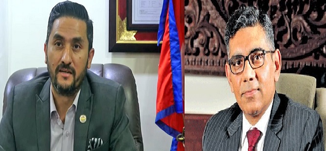 सञ्चारमन्त्री खरेलसँग भारतीय अतिरिक्त सचिवको शिष्टाचार भेट, यी बिषयमा छलफल