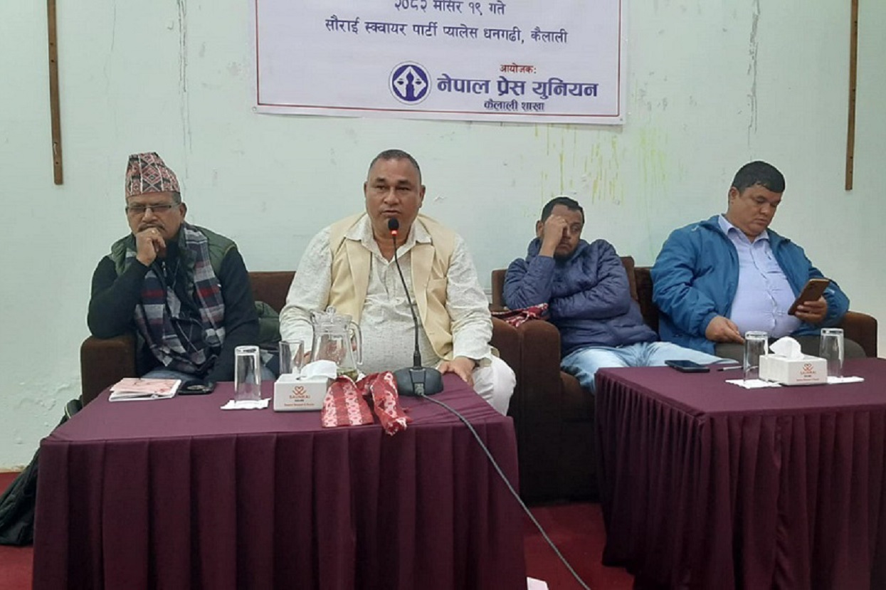 लोकतान्त्रिक पद्धतिलाई स्थापित गर्न पत्रकारको महत्त्वपूर्ण योगदान छः मुख्यमन्त्री शाह