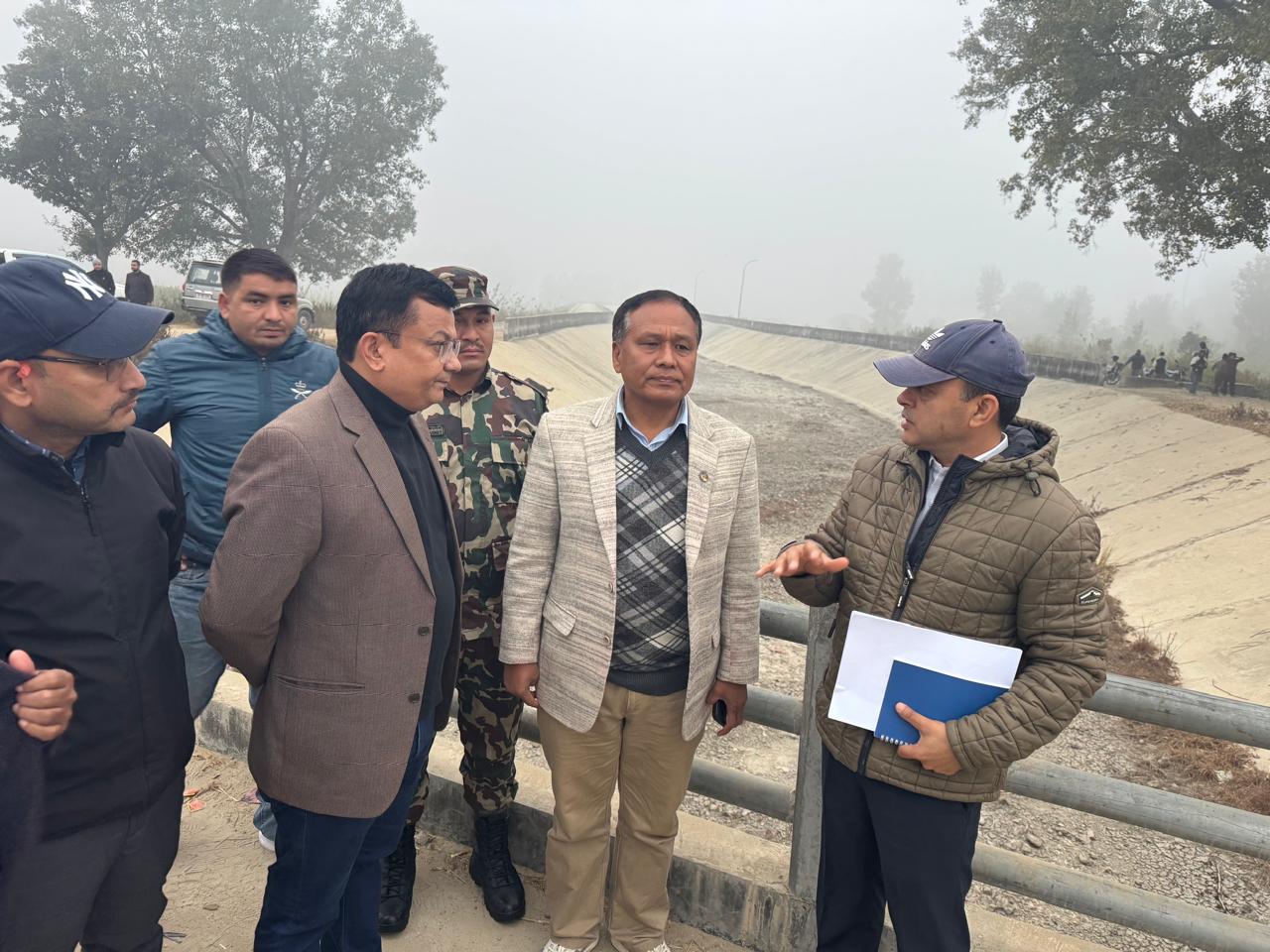 टनकपुर व्यारेजबाट नेपालले छिट्टै सिँचाइका लागि पानी पाउने छ : मन्त्री घिसिङ