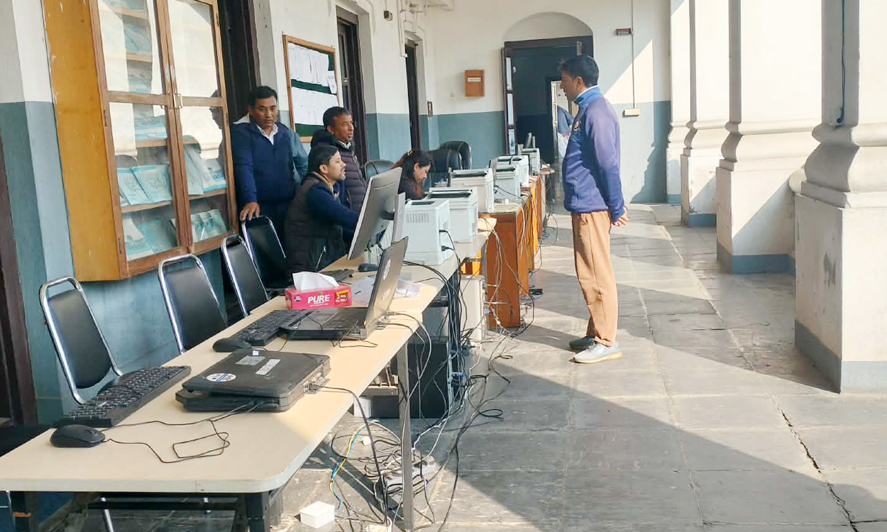 चार दलले बुझाए समानुपातिकको बन्दसूची