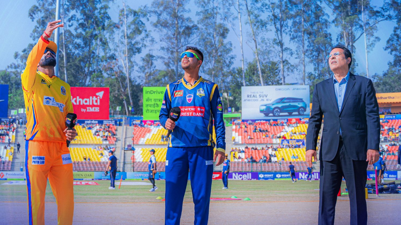 विराटनगरविरुद्ध पहिले ब्याटिङ गर्दै सुदूरपश्चिम