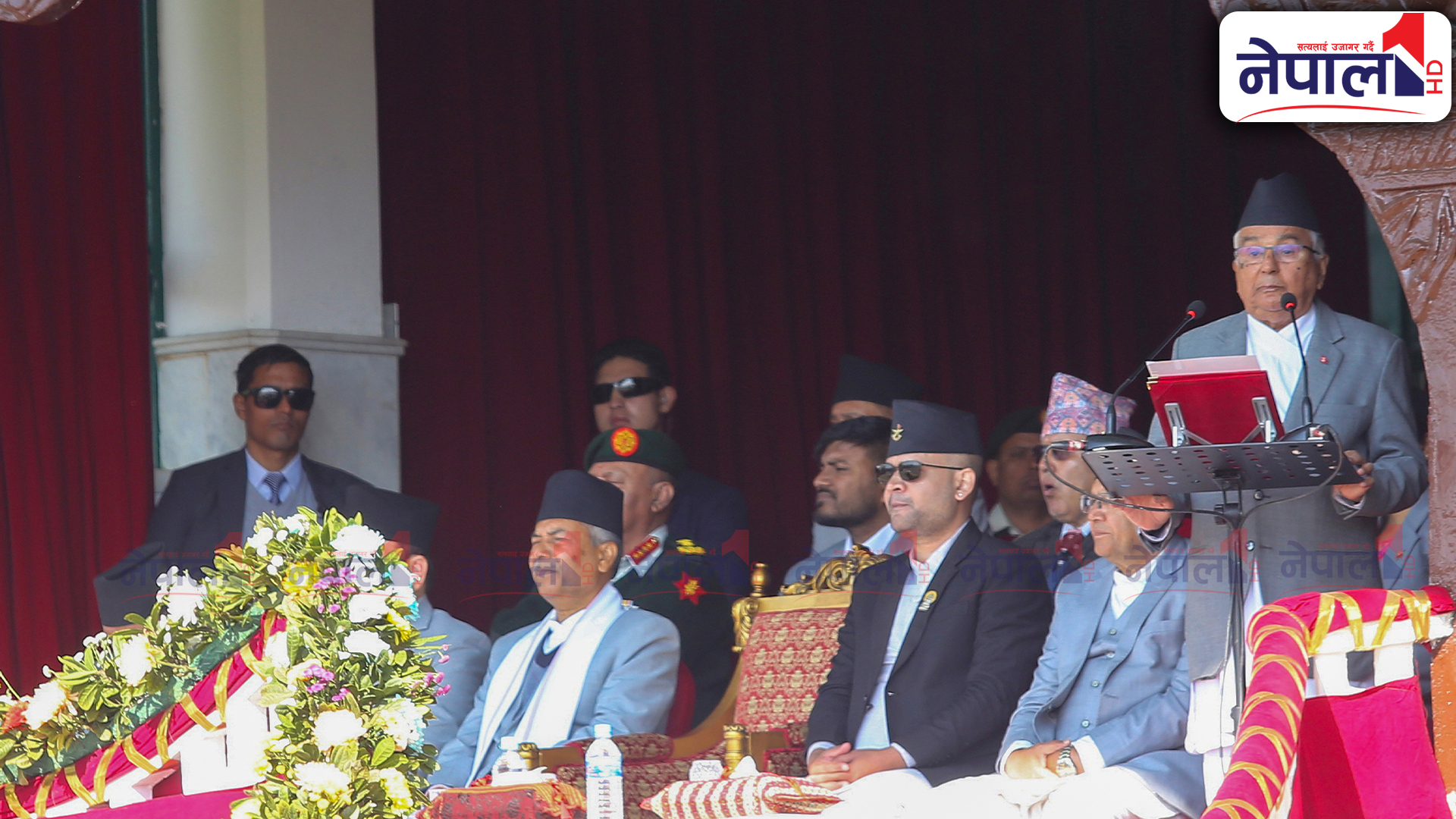 दृढ अठोट र ऊर्जासहित आचरणशील र चरित्रवान नेतृत्वको खाँचो छ : राष्ट्रपति पौडेल