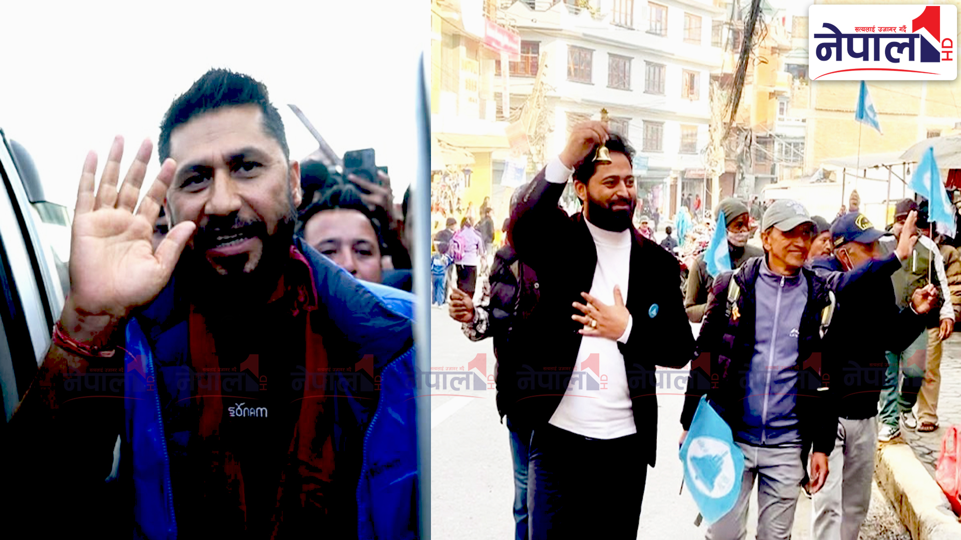 घण्टीघरमा रविको सम्बोधन, गुण्डुमा घरदैलो अभियान