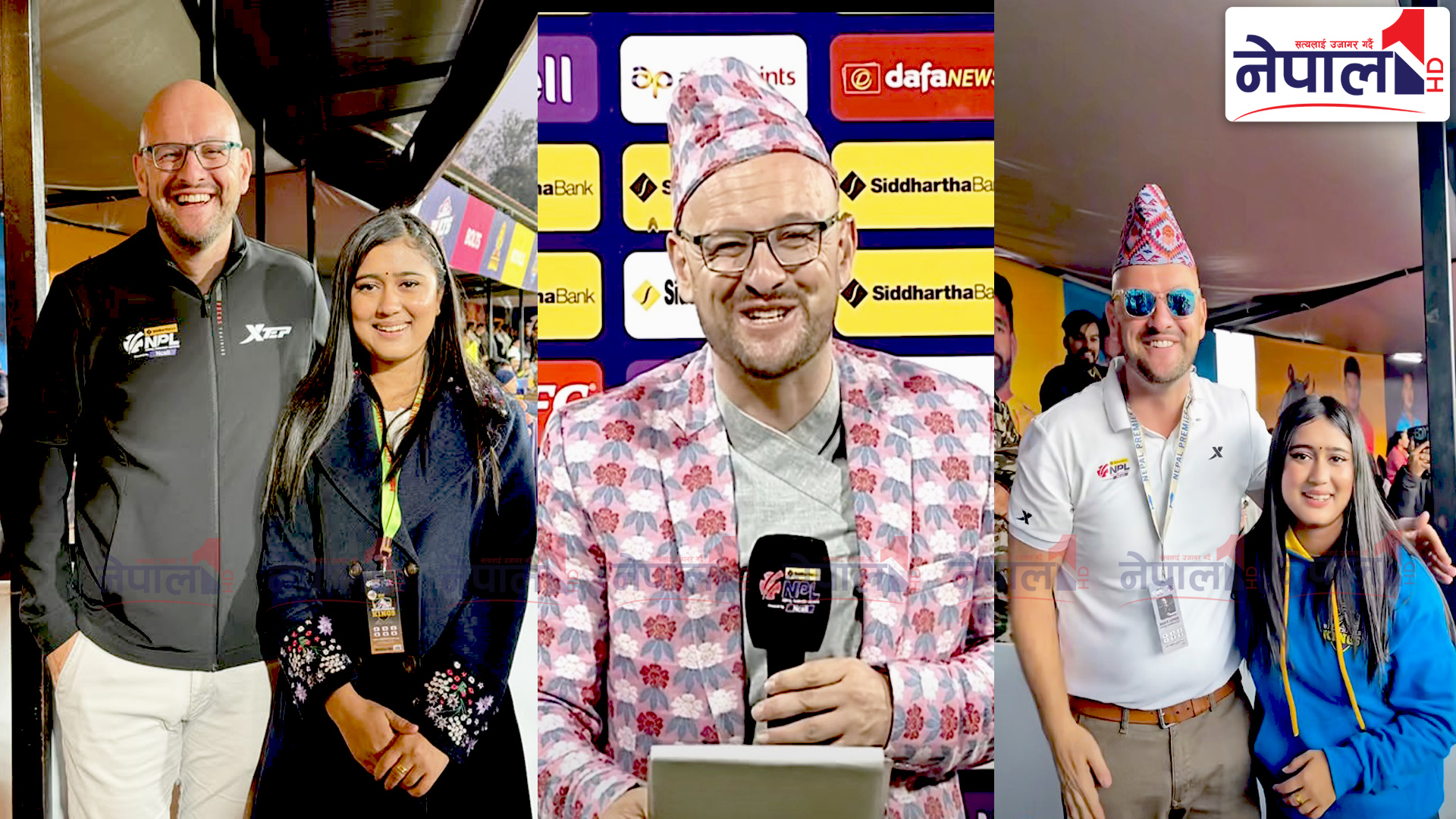 रचनाले दिइन् अन्तर्राष्ट्रिय क्रिकेट ‘कमेन्टेटर’ ‘टक्लु दाइ’ लाई दौरा–सुरुवाल उपहार