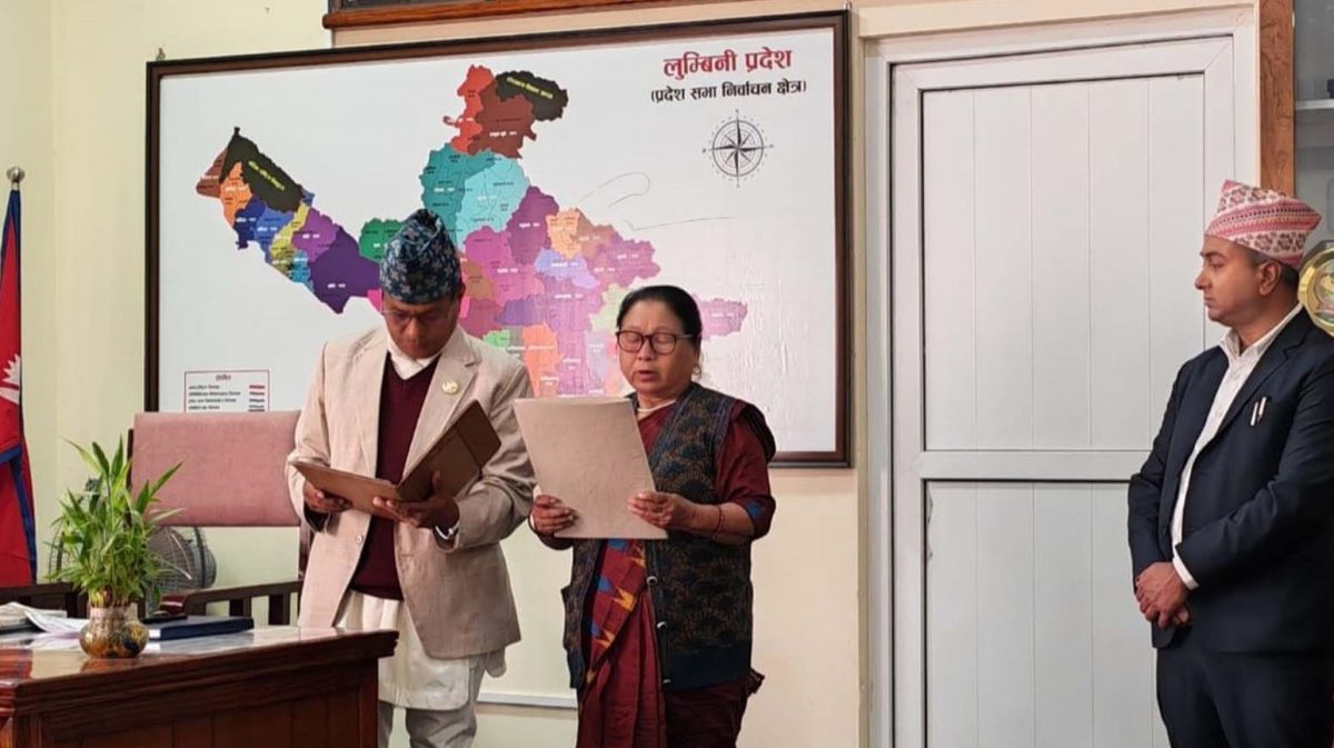 रेवती गुरुङ बनिन् लुम्बिनी प्रदेशको सांसद