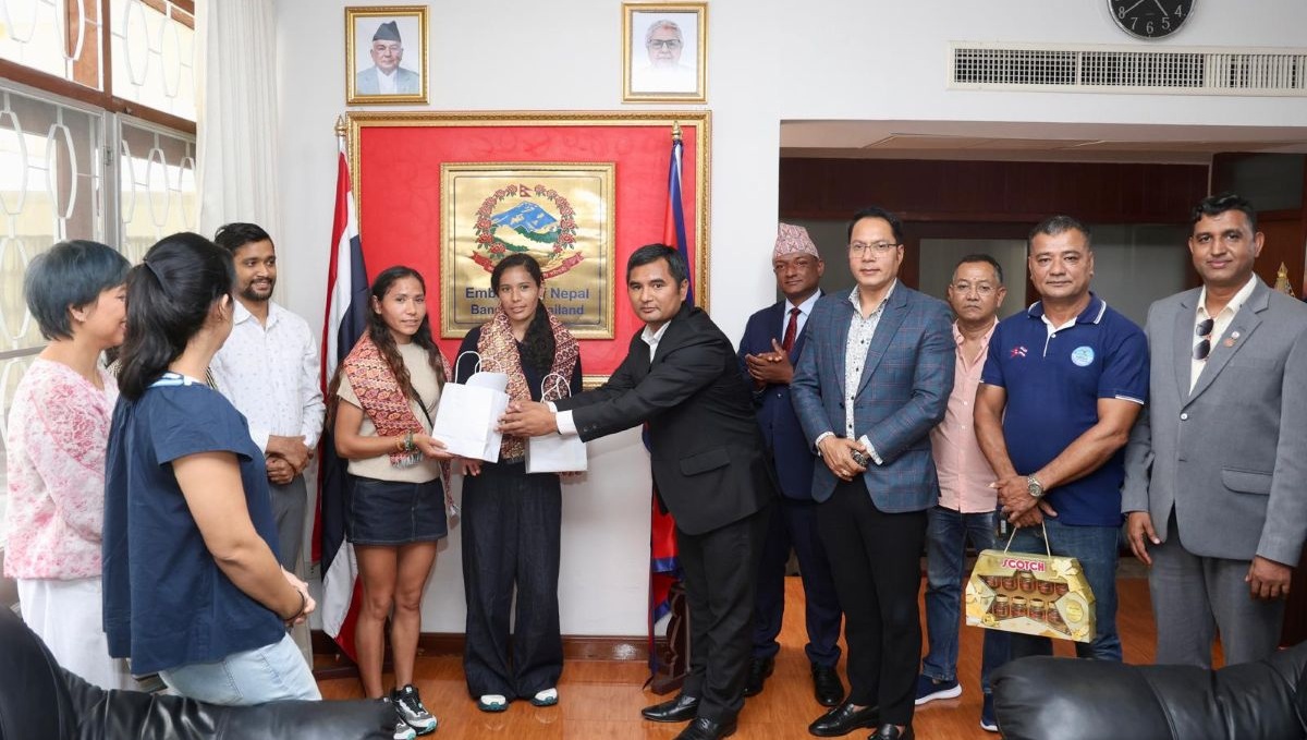 धावक सनमाया र रनमाया थाइल्याण्डमा सम्मानित