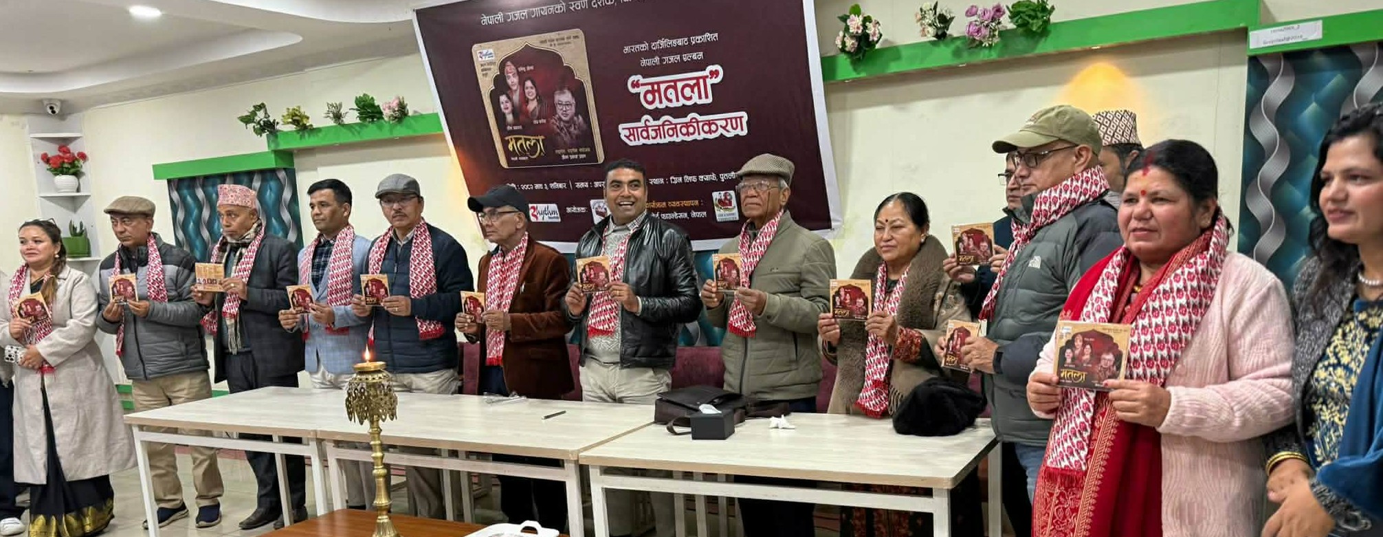 भारतबाट पहिलो नेपाली गजल एल्बम ‘मतला’