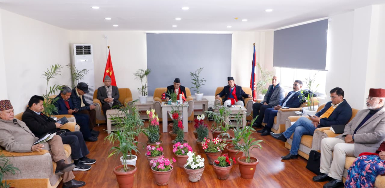 प्रतिनिधिसभाको प्रत्यक्ष उम्मेदवार टुंगो लगाउँदै एमाले, सचिवालय बैठक जारी