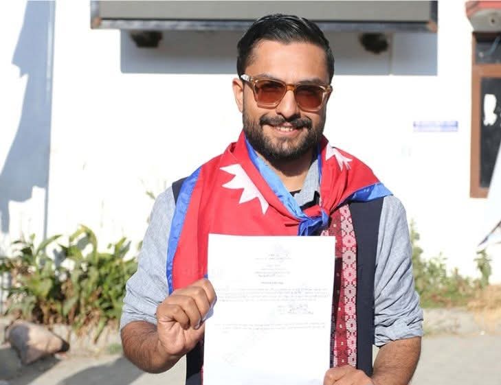 काठमाडौं-५मा प्रदीप पौडेल र ईश्वर पोखरेललाई चुनौति पेश गर्दै रास्वपाका पोखरेल